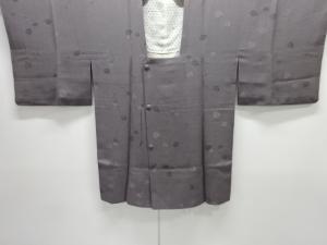 吹き寄せ模様織り出し道行コート